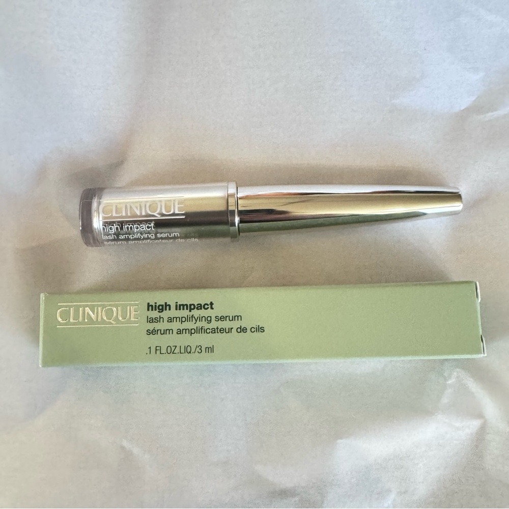 CLINIQUE LASH SERUM High Impact Amplifying Lash Serum full size new in box NIB